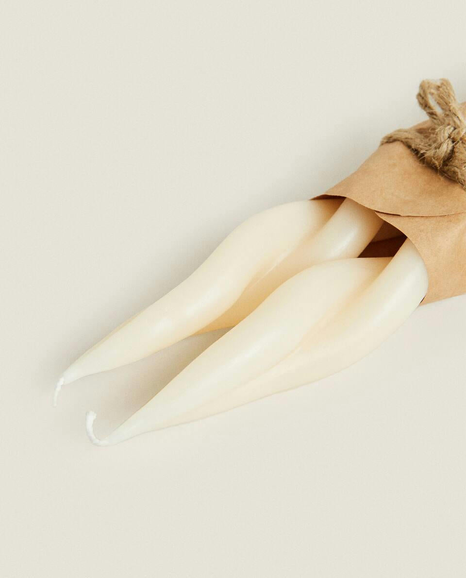 VELA ESPIRAL (PAQUETE DE 2) 