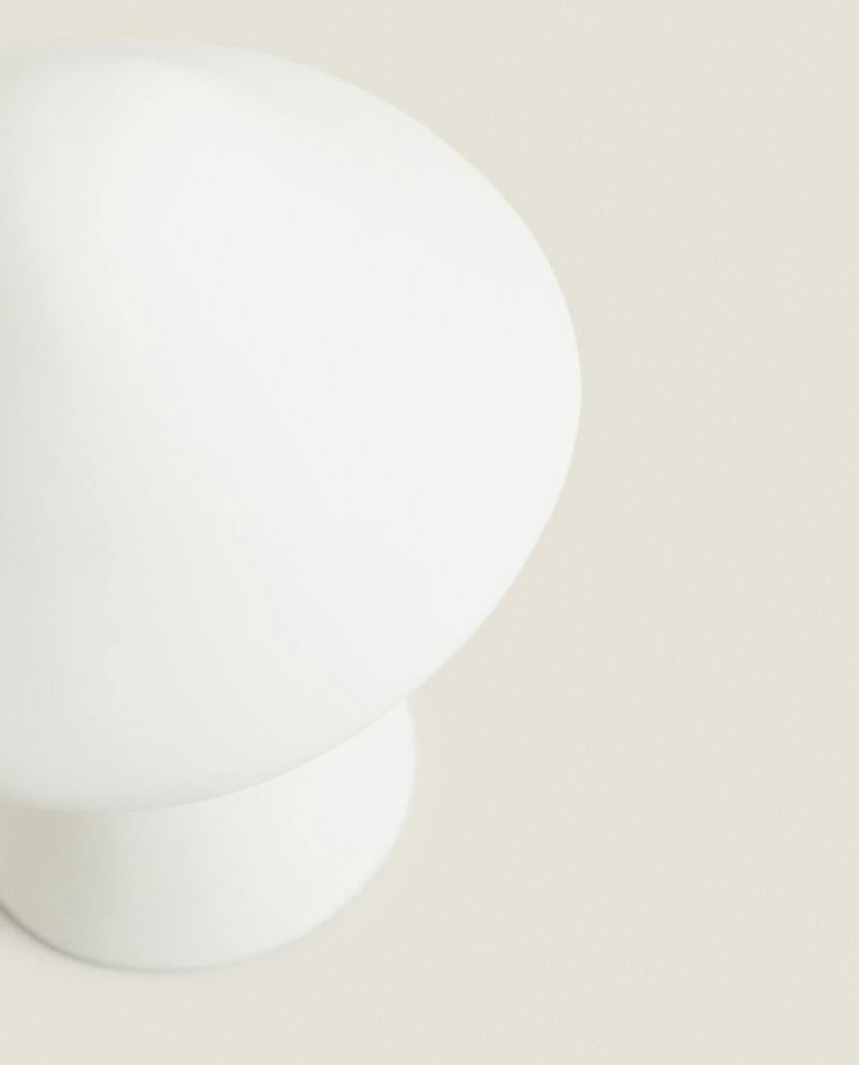 DECORACIÓN LED DE CERÁMICA CON HONGO 