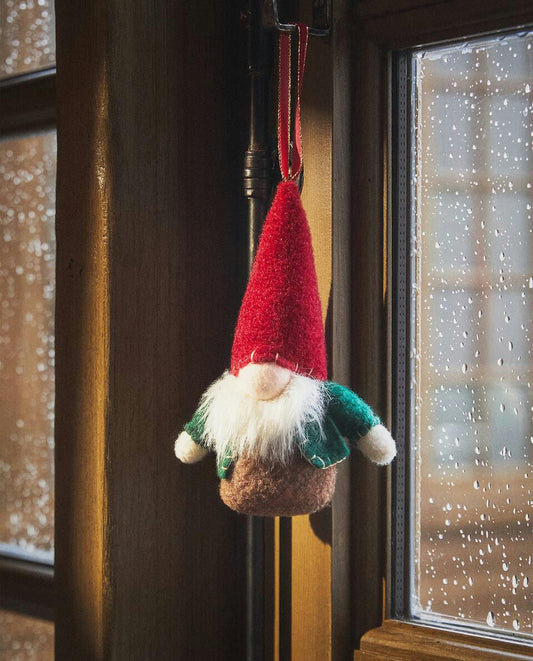 DECORACIÓN DE ÁRBOL DE NAVIDAD DE GNOMO 