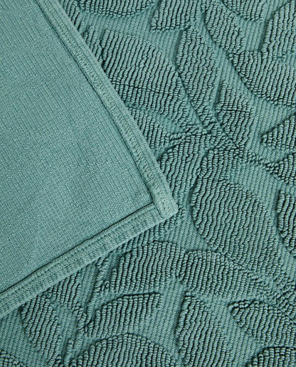 ALFOMBRA DE BAÑO JACQUARD VEGETAL 