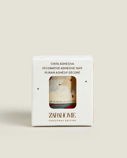 NASTRO ADESIVO NATALIZIO PER BAMBINI (CONFEZIONE DA 2) 