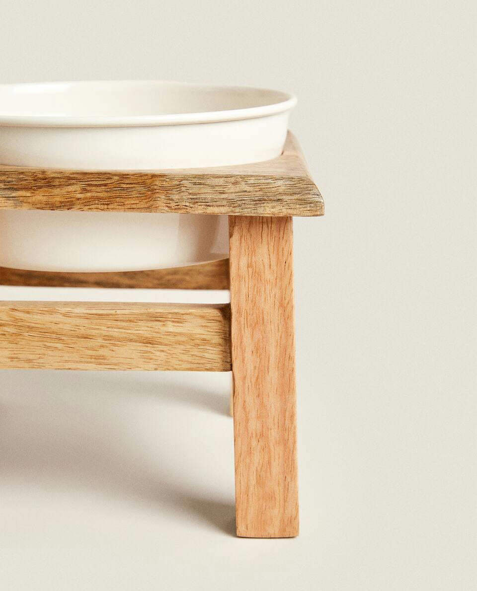 CIOTOLA PER CIBO PER ANIMALI CON SUPPORTO 