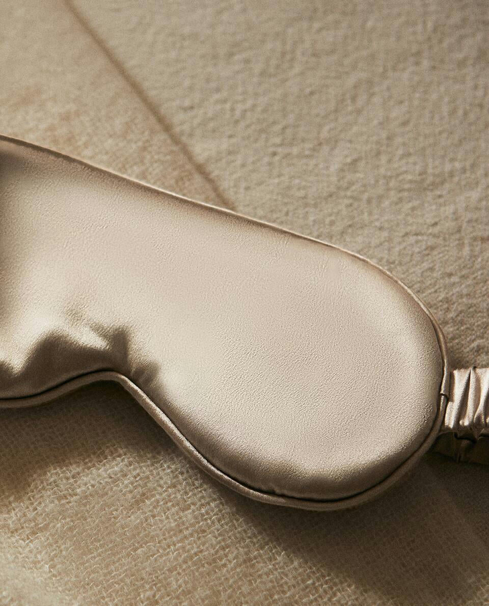 MASCHERA OCCHI 100% SETA DI GELSO 