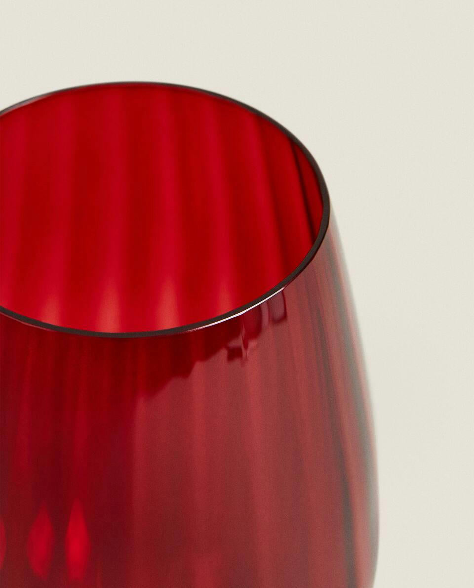 BICCHIERE FLUTE COLORATO CRISTALLINO NATALIZIO 