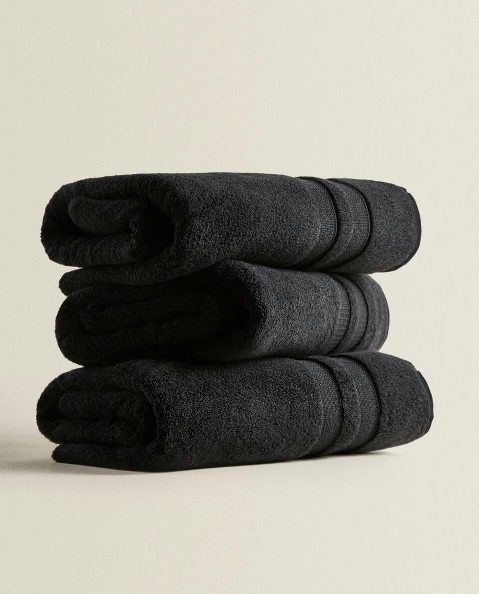 ASCIUGAMANO EXTRA MORBIDO CON DOPPIO BORDO 