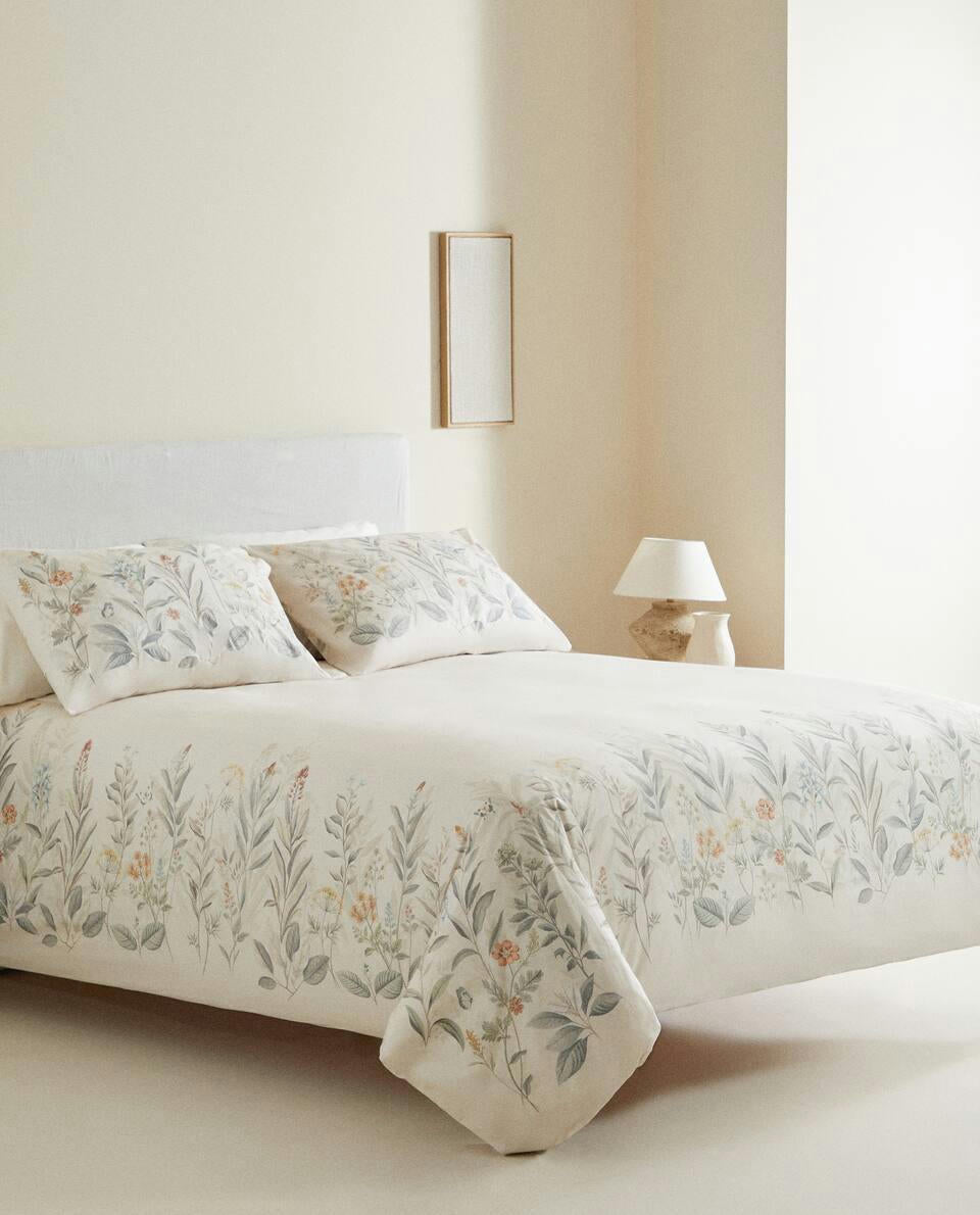 FUNDA NÓRDICA ESTAMPADO FLORAL 