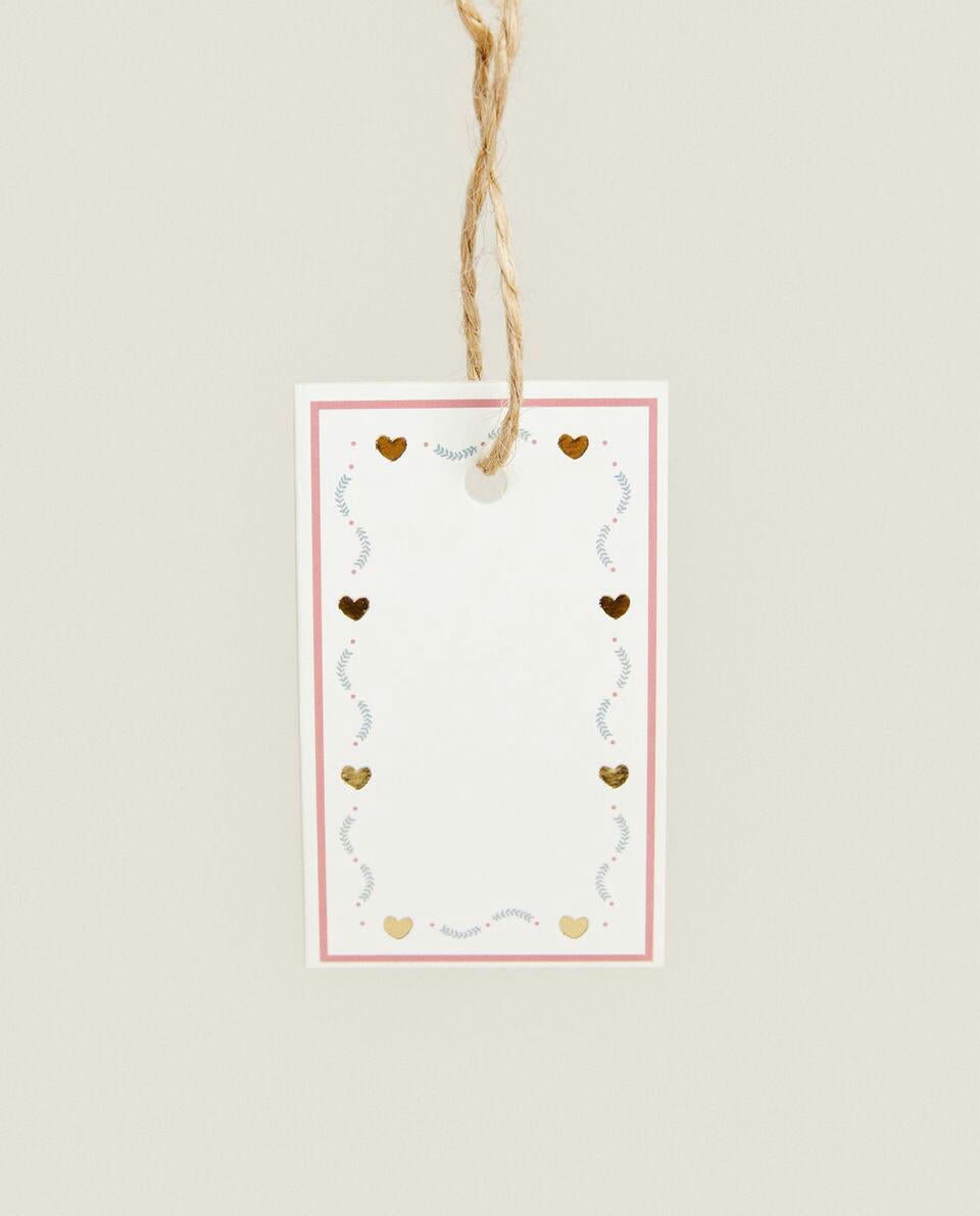 CONFEZIONE DI ETICHETTE REGALO DI NATALE PER BAMBINI (CONFEZIONE DA 12) 