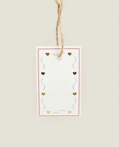 CONFEZIONE DI ETICHETTE REGALO DI NATALE PER BAMBINI (CONFEZIONE DA 12) 