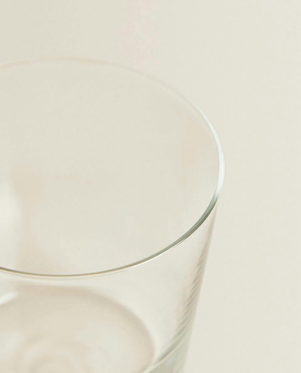 VASOS DE VIDRIO PARA REFRESCOS (PAQUETE DE 4) 