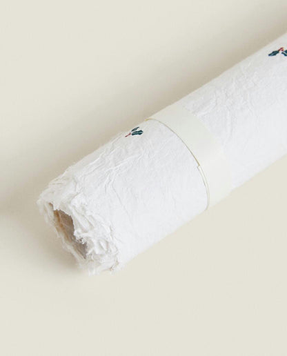 CARTA DA REGALO AGRIFOGLIO DI NATALE 