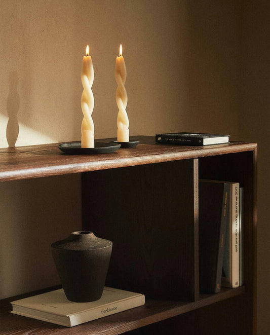 VELA ESPIRAL (PAQUETE DE 2) 