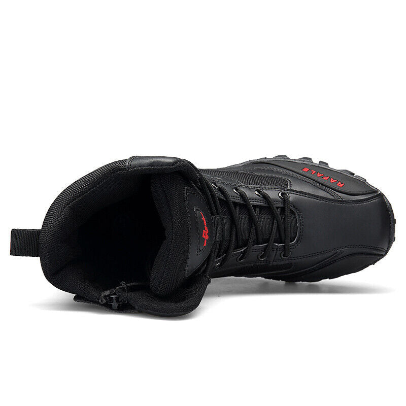 (🛒BLACK FRIDAY SPECIAL-70%OFF)Men's  Winter Anti-Puncture Wide Toe Combat Boots Waterproof Non-Slip Orthopedic Support Work Boots