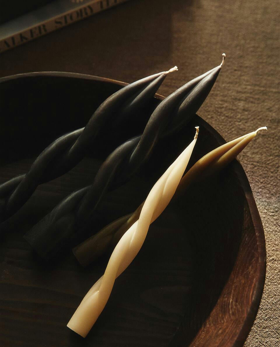 VELA ESPIRAL (PAQUETE DE 2) 