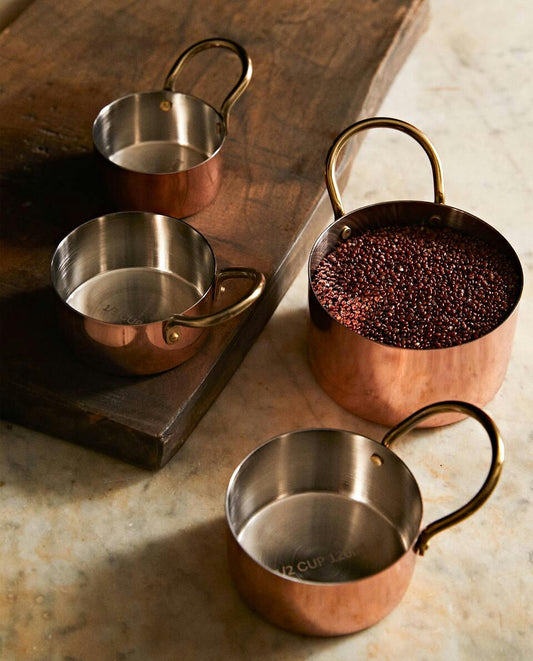 JUEGO DE 4 TAZAS MEDIDORAS 