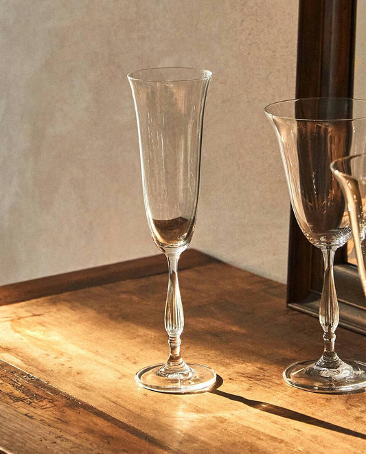 COPA FLAUTA CRISTALINA LISA 