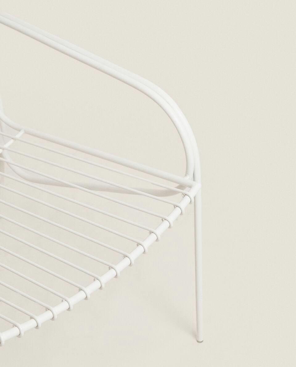 POLTRONA IN METALLO PER ESTERNI 