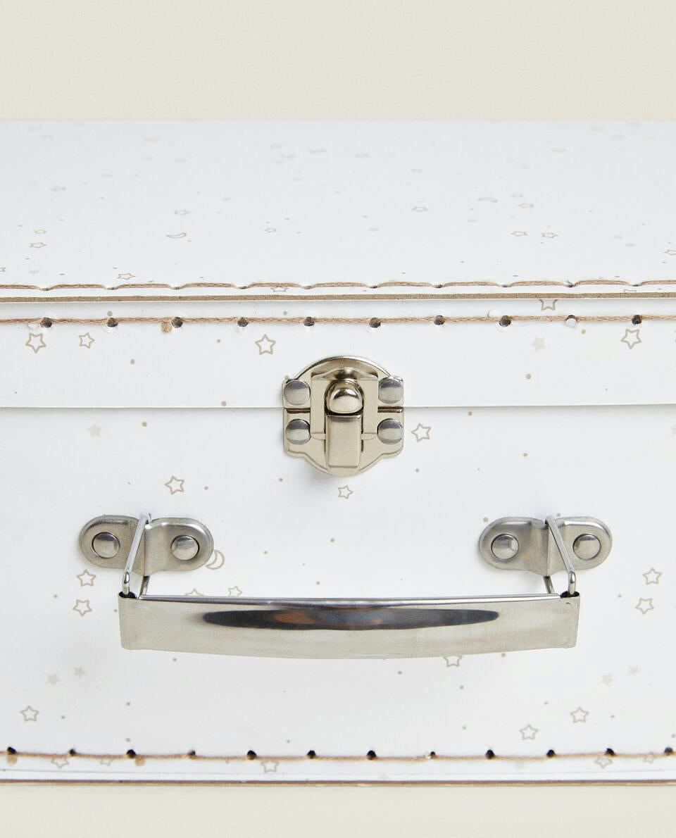 MOON AND STAR PRINT BRIEFCASE