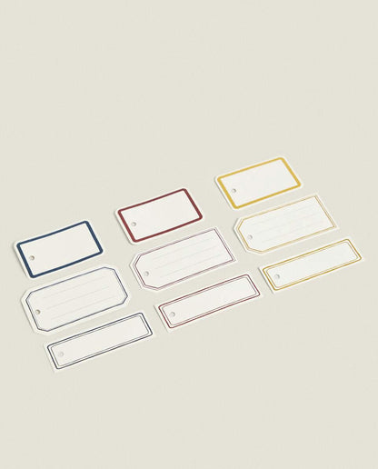 CONFEZIONE DI ETICHETTE REGALO DI NATALE (CONFEZIONE DA 20) 