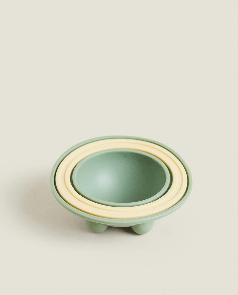 HUEVERA DE SILICONA CON PLANETAS 