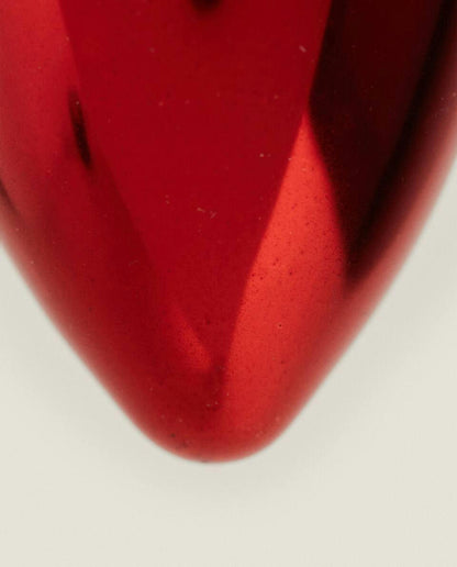 Decorazione natalizia con lampadina in vetro 