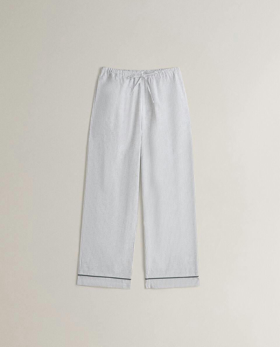 PANTALONI DEL PIGIAMA IN FLANELLA A RIGHE 