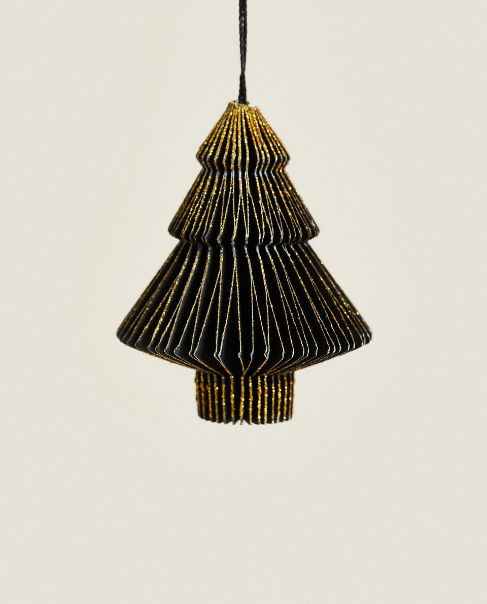 CONFEZIONE DI DECORAZIONI NATALIZIE IN CARTA (CONFEZIONE DA 12) 