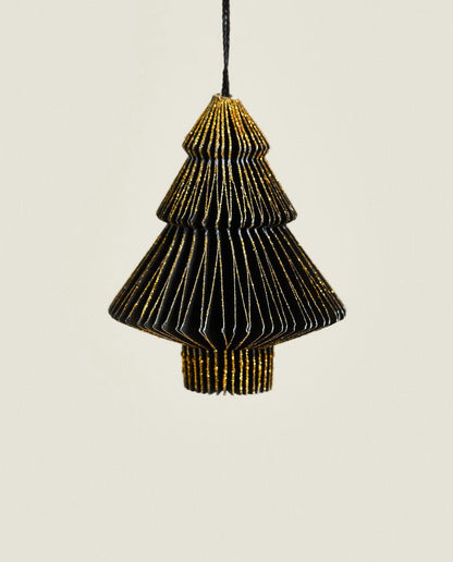 CONFEZIONE DI DECORAZIONI NATALIZIE IN CARTA (CONFEZIONE DA 12) 