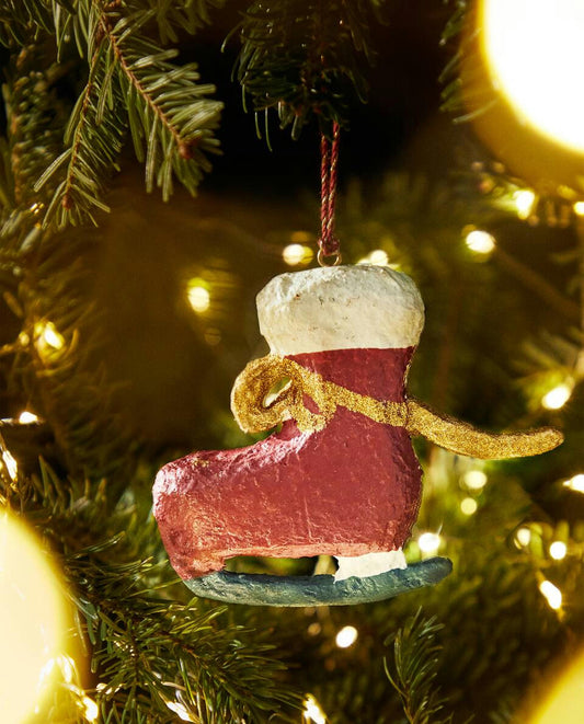 DECORACIÓN NAVIDEÑA DE PATINAJE 