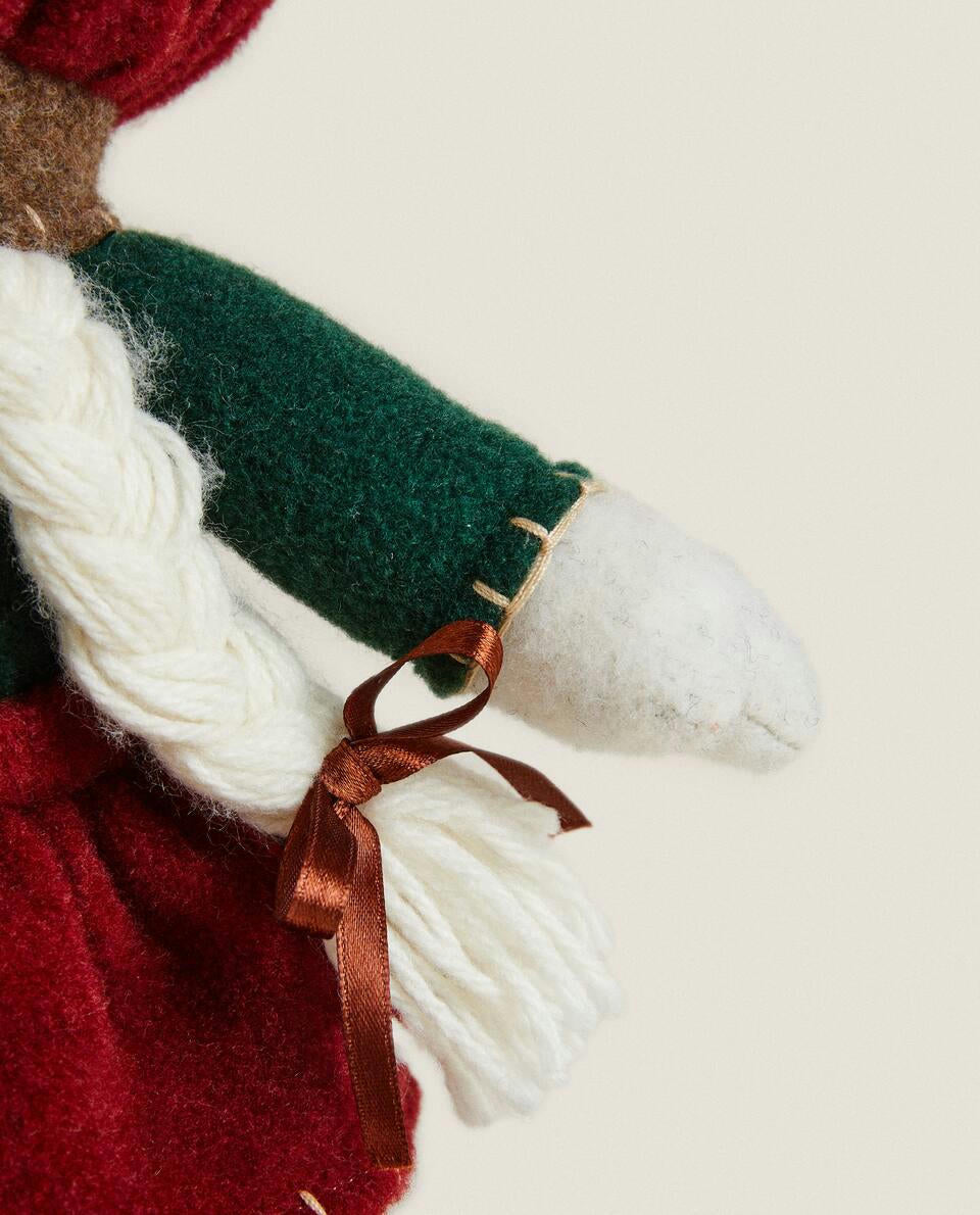 DECORACIÓN DE GNOMO DE CHEF NAVIDEÑO 