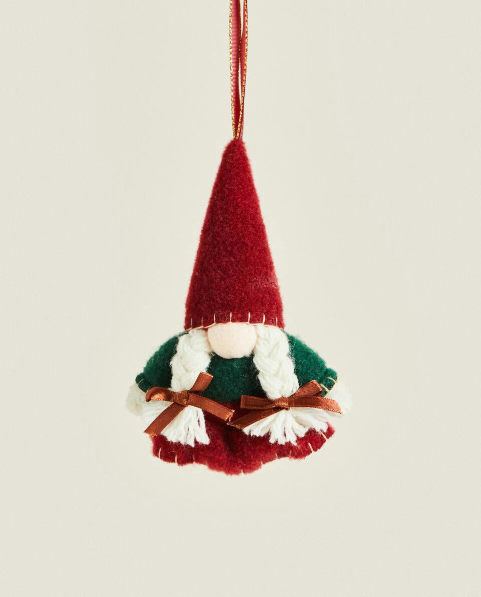 DECORACIÓN DE ÁRBOL DE NAVIDAD DE GNOMO 