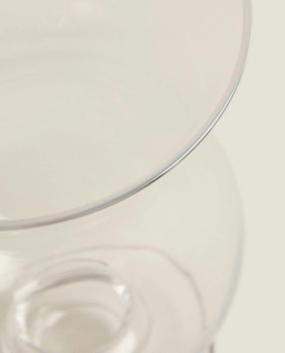 JARRÓN PORTAVELAS DE VIDRIO 