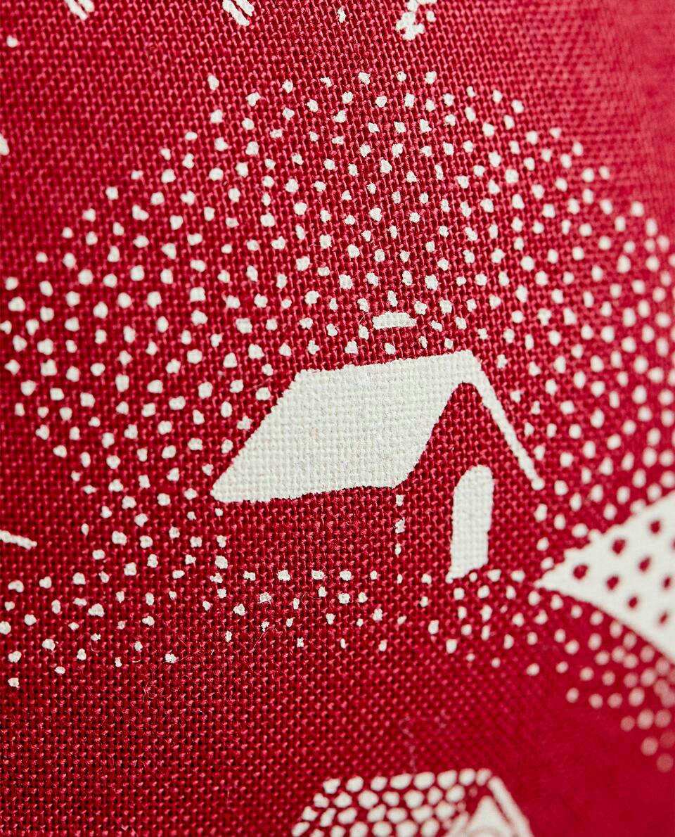 DECORACIÓN DE ARO NAVIDEÑO DE PATCHWORK 