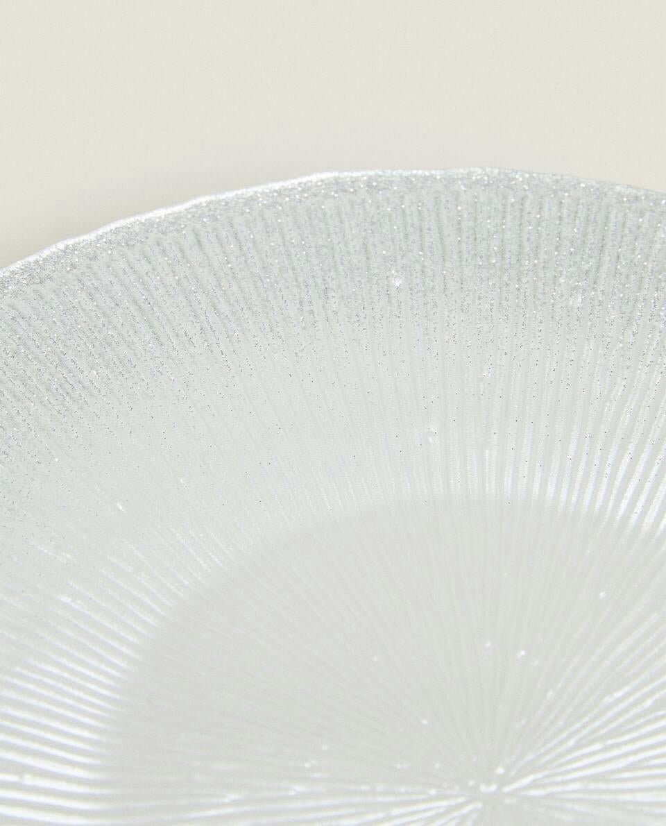 JUEGO DE VASOS CON BRILLO NAVIDEÑO 