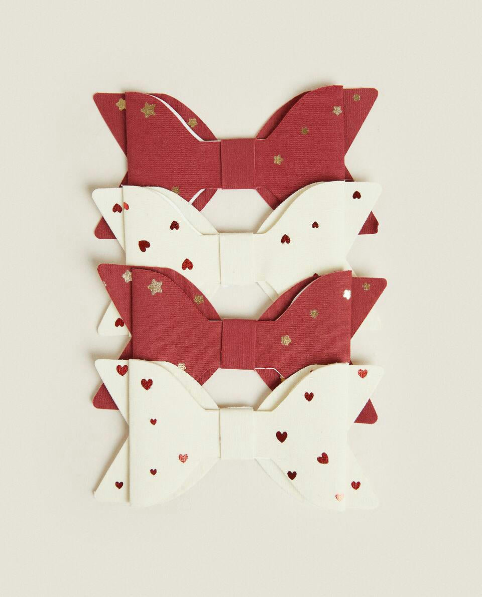 PACK OF CHILDREN¡¯S CHRISTMAS GIFT BOWS (PACK OF 4)