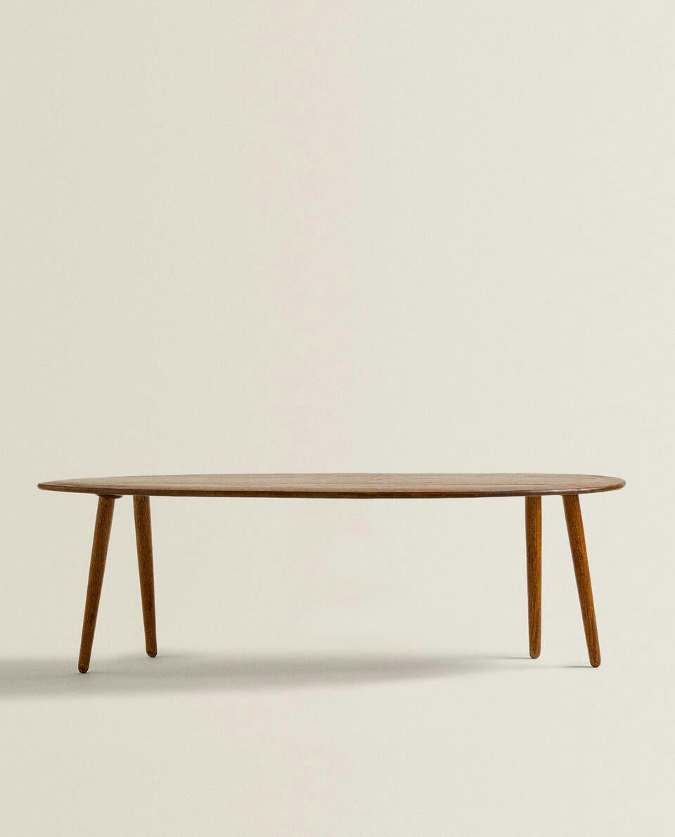 BEVELLED WOODEN TABLE