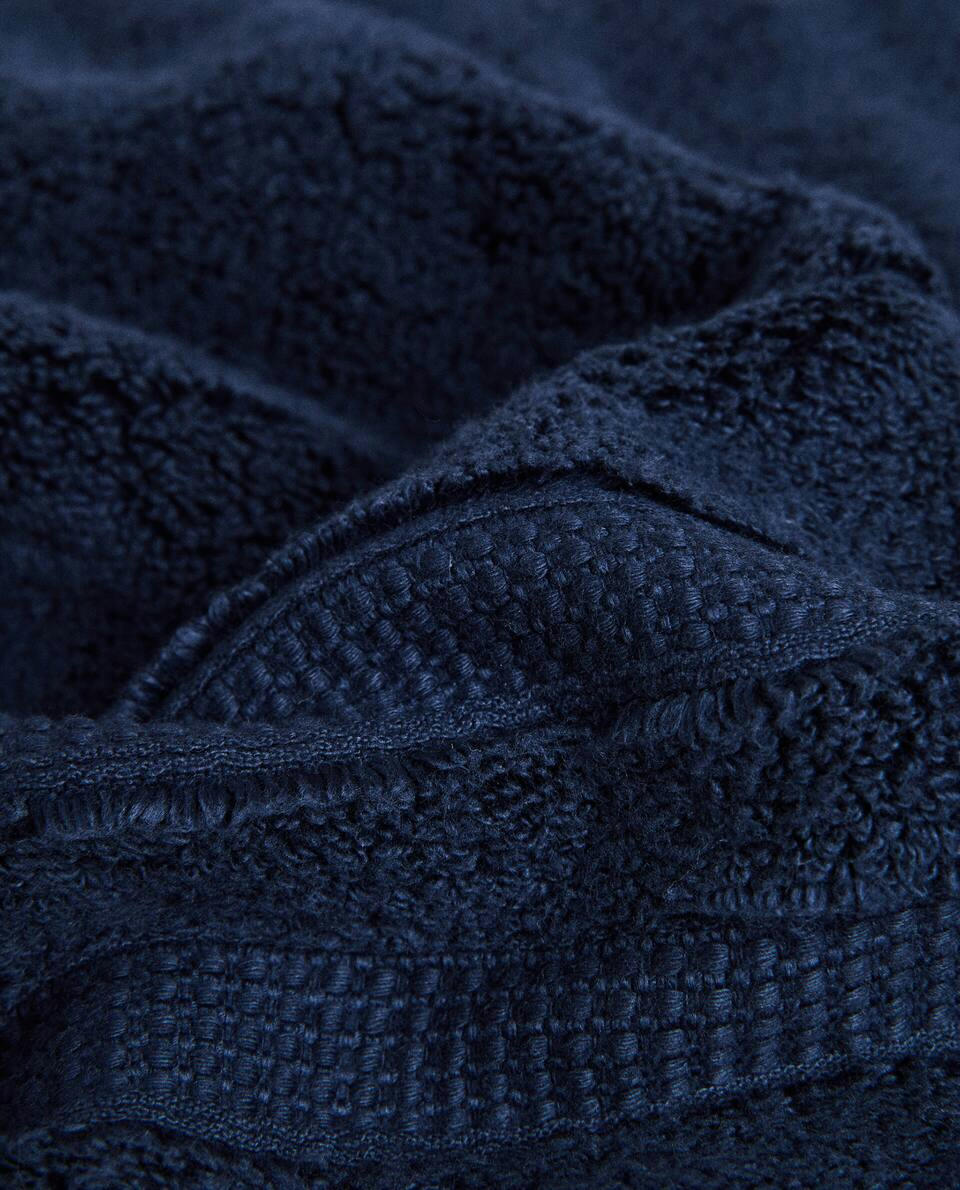 ASCIUGAMANO EXTRA MORBIDO CON DOPPIO BORDO 