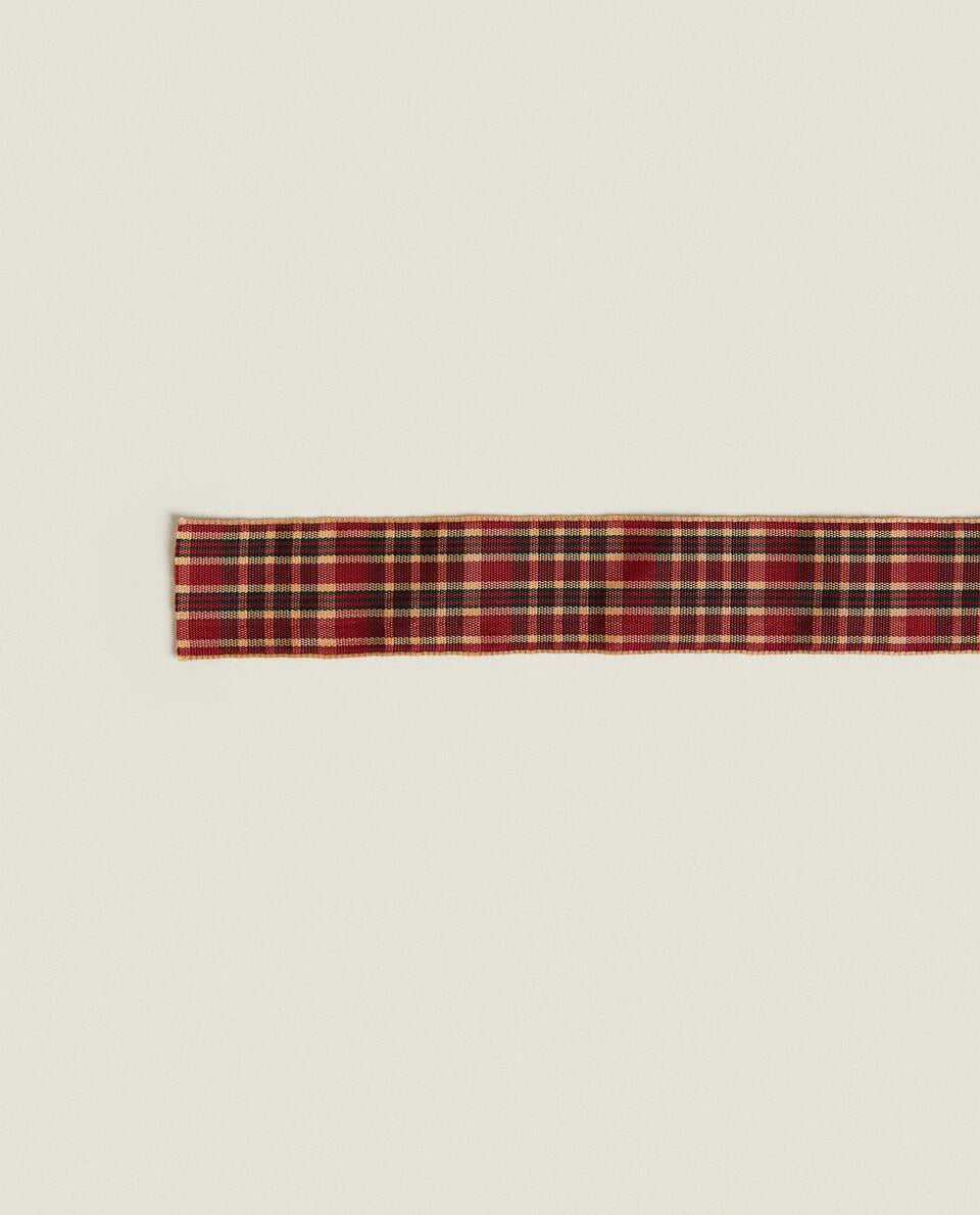 NASTRO REGALO A QUADRI TARTAN 