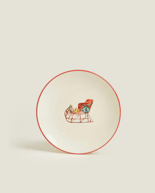 SET IN CERAMICA CON STAMPA NATALIZIO 