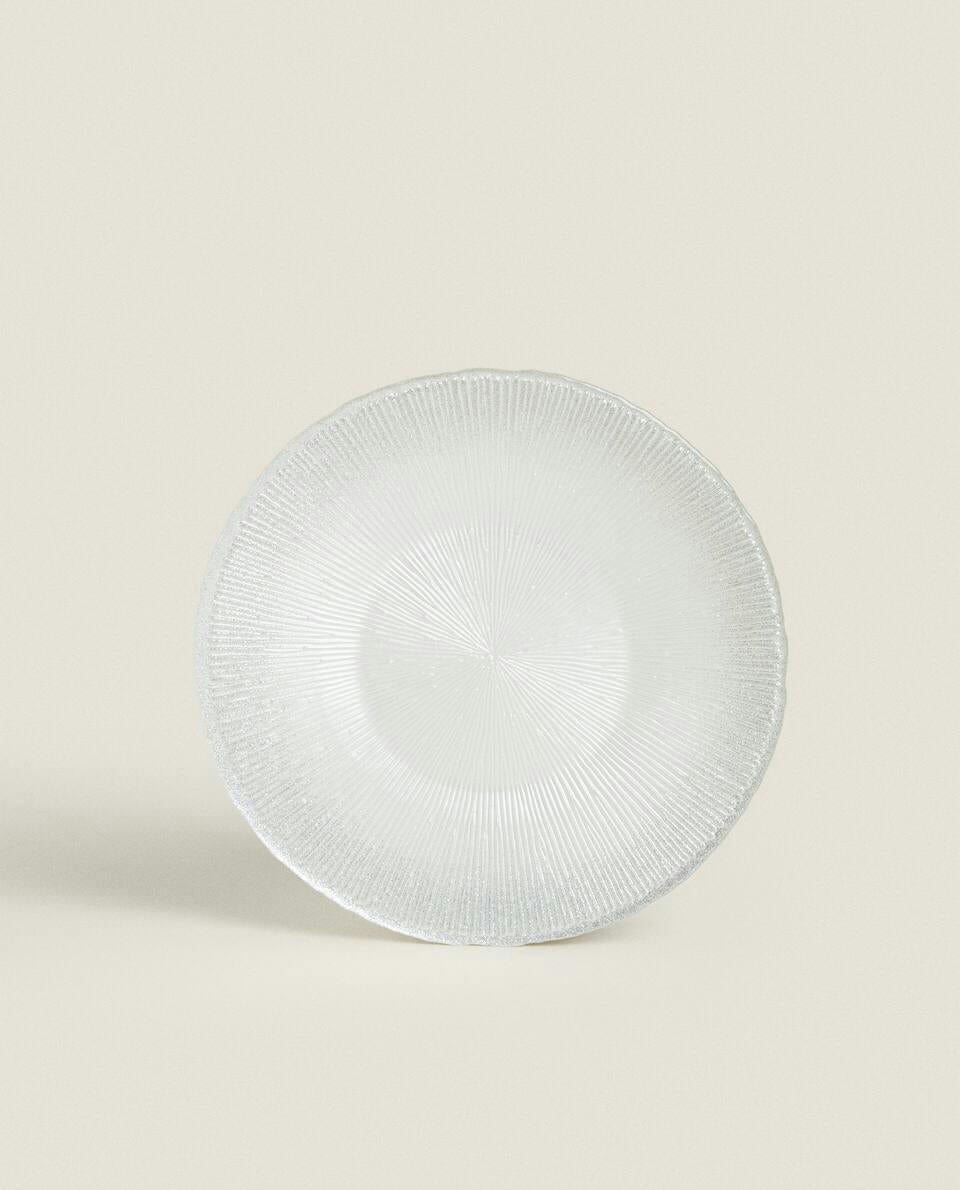 JUEGO DE VASOS CON BRILLO NAVIDEÑO 