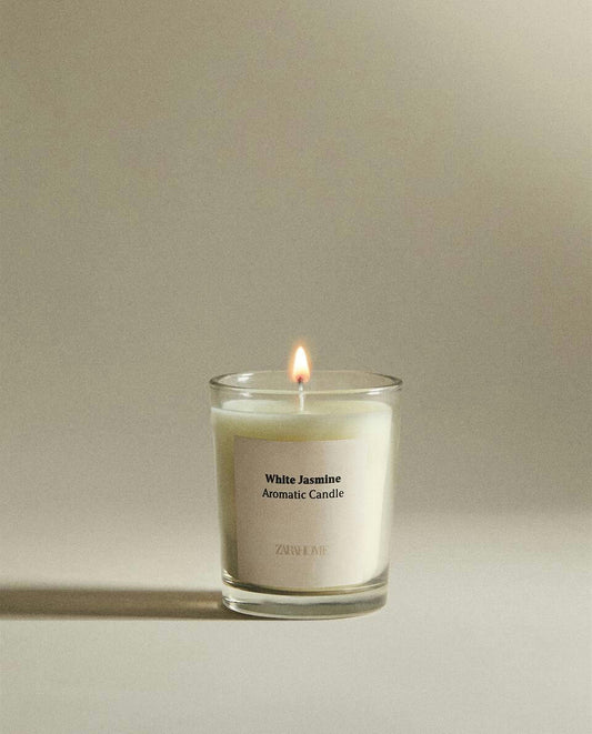 VELAS AROMÁTICAS DE JAZMÍN BLANCO 
