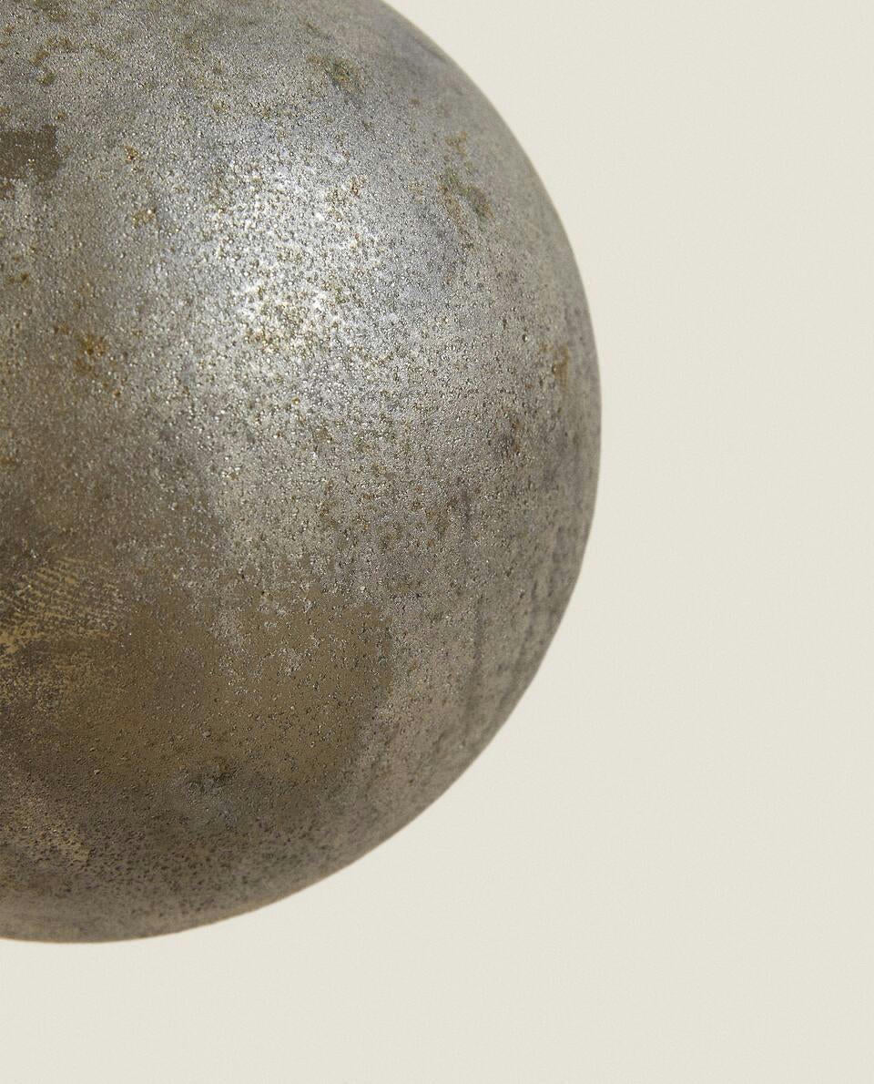 DECORAZIONE ANTICA CON PALLINE DI NATALE 