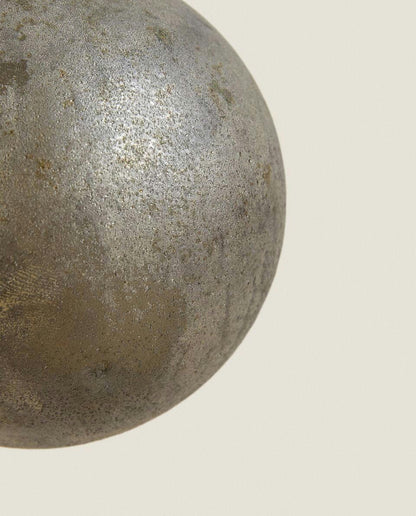 DECORAZIONE ANTICA CON PALLINE DI NATALE 