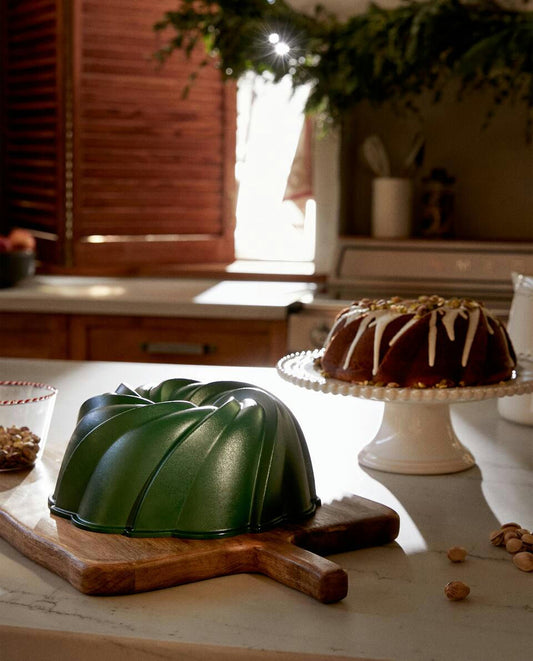 STAMPO IN ALLUMINIO PER TORTA ROTONDA DI NATALE 