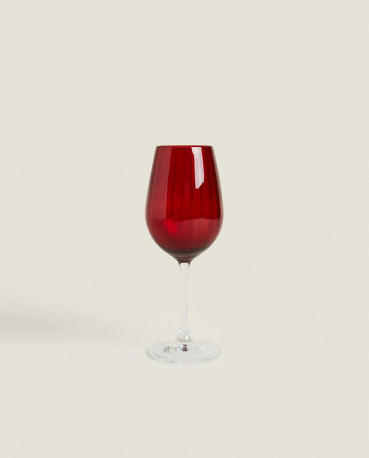 COPA FLAUTA DE COLOR CRISTALINO NAVIDEÑO 