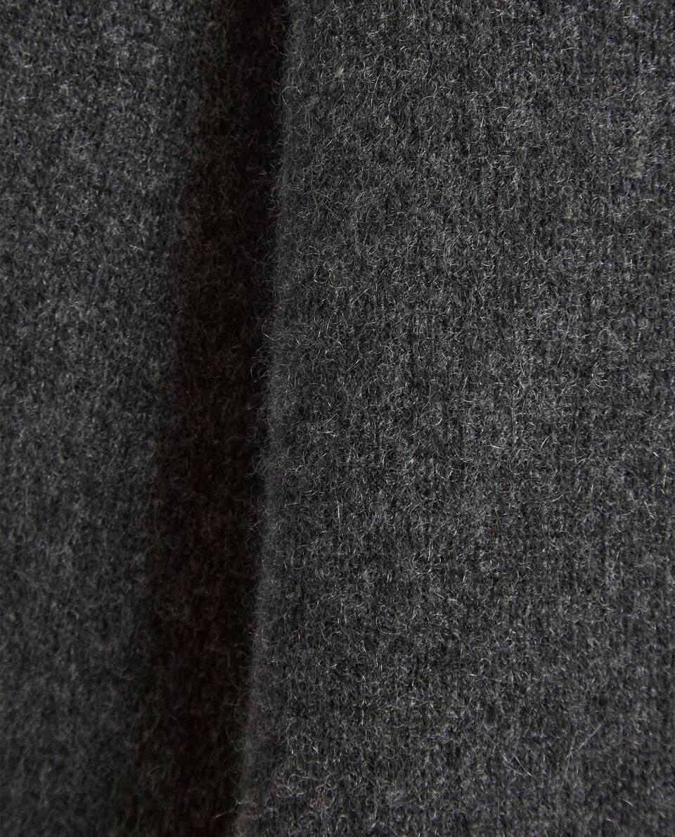 MAGLIONE A COLLO ALTO IN CASHMERE 