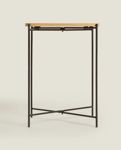 MESA AUXILIAR DE ROBLE 