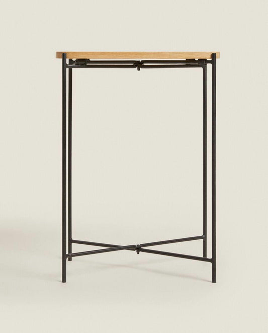 MESA AUXILIAR DE ROBLE 