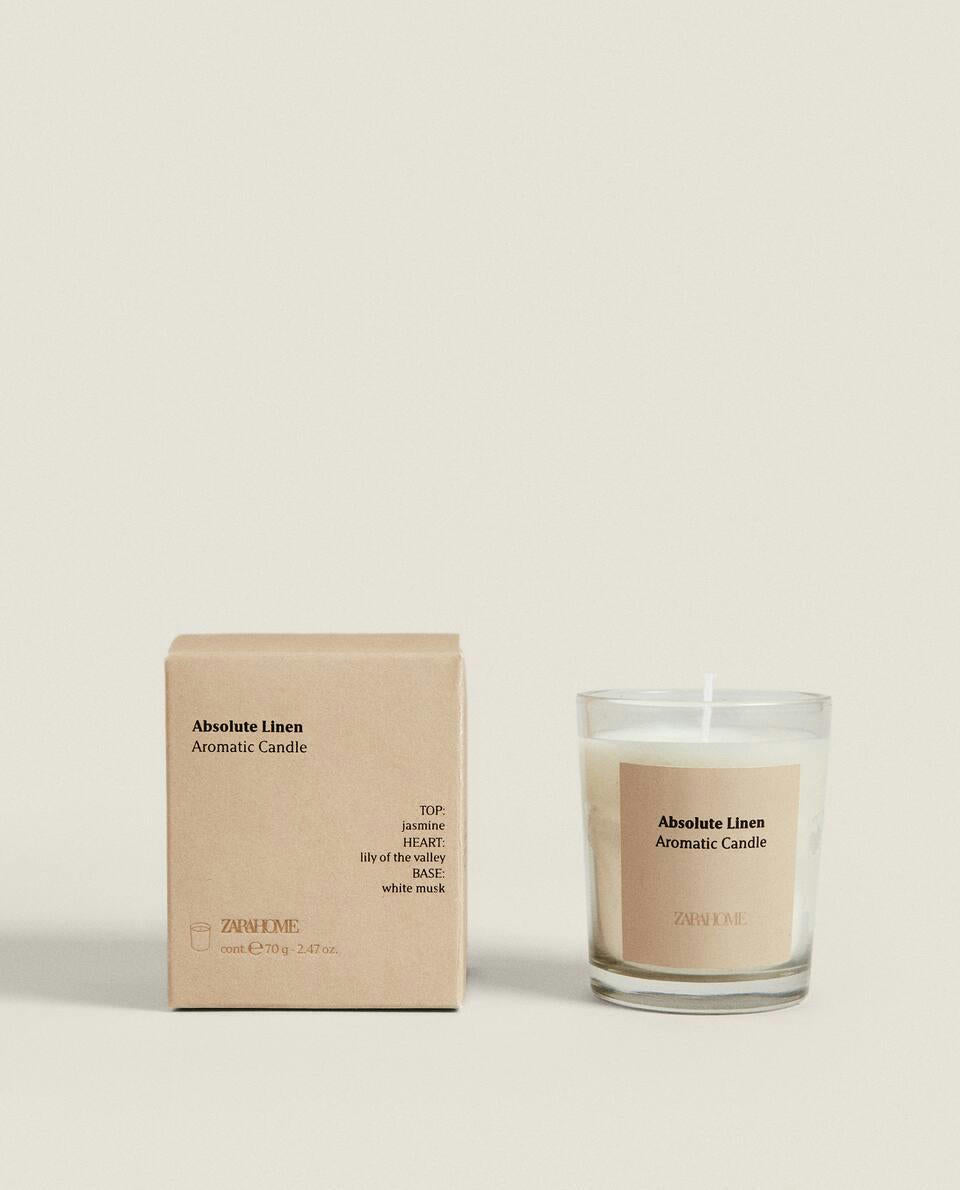 VELAS PERFUMADAS ABSOLUTE LINEN 