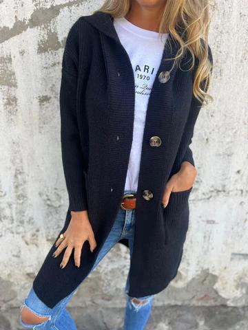 Hooded Knitted Jacket (Buy 2 Free Shipping)