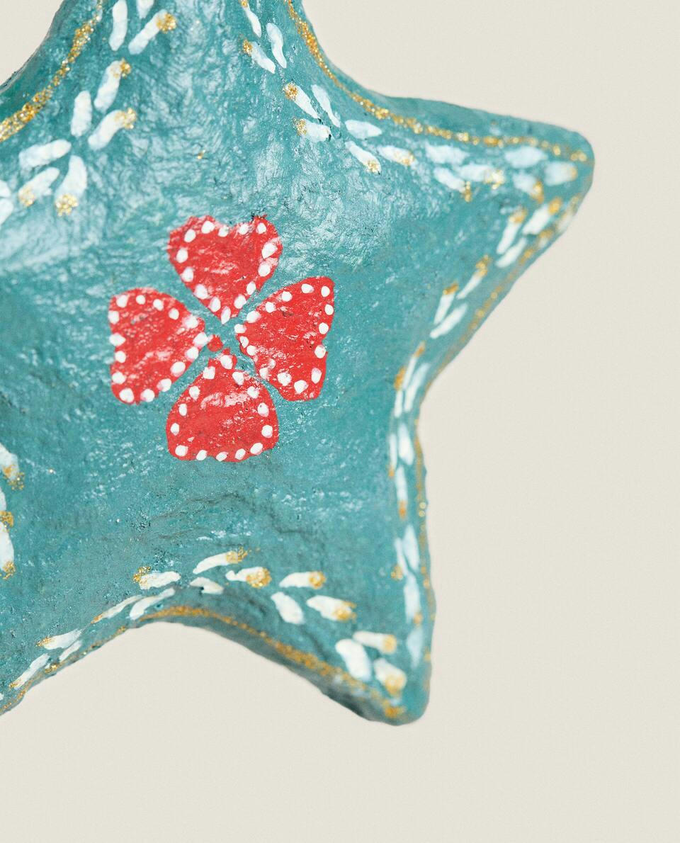 DECORACIÓN NAVIDEÑA DE ESTRELLAS DE PAPEL MCH 